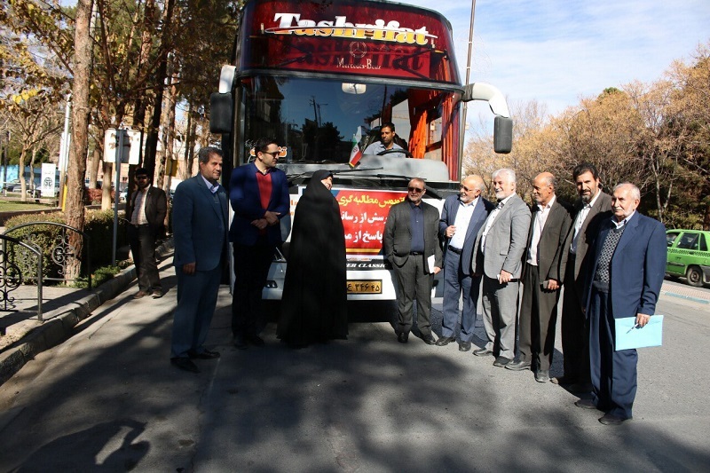 ششمین اتوبوس مطالبه گری میزبان اعضای شورای شهر