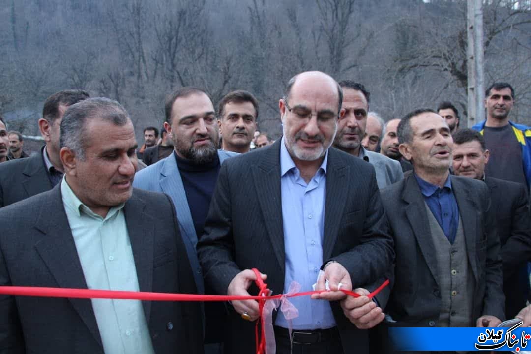 افتتاح نود فقره پروژه متمرکز امور توزیع برق رودسر در چابکسر