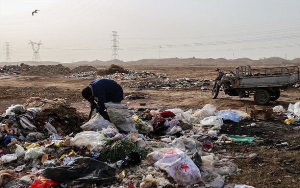 دفع زباله در مناطق کم برخوردار اهواز نامطلوب است دفع زباله در مناطق کم برخوردار اهواز نامطلوب است