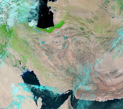 گزارش ناسا از بارش‌ها در ایران