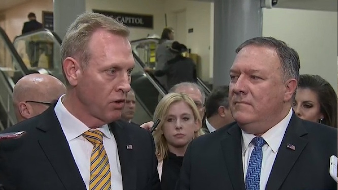 گزارش سرپرست وزارت دفاع آمریکا درباره ایران گزارش سرپرست وزارت دفاع آمریکا درباره ایران