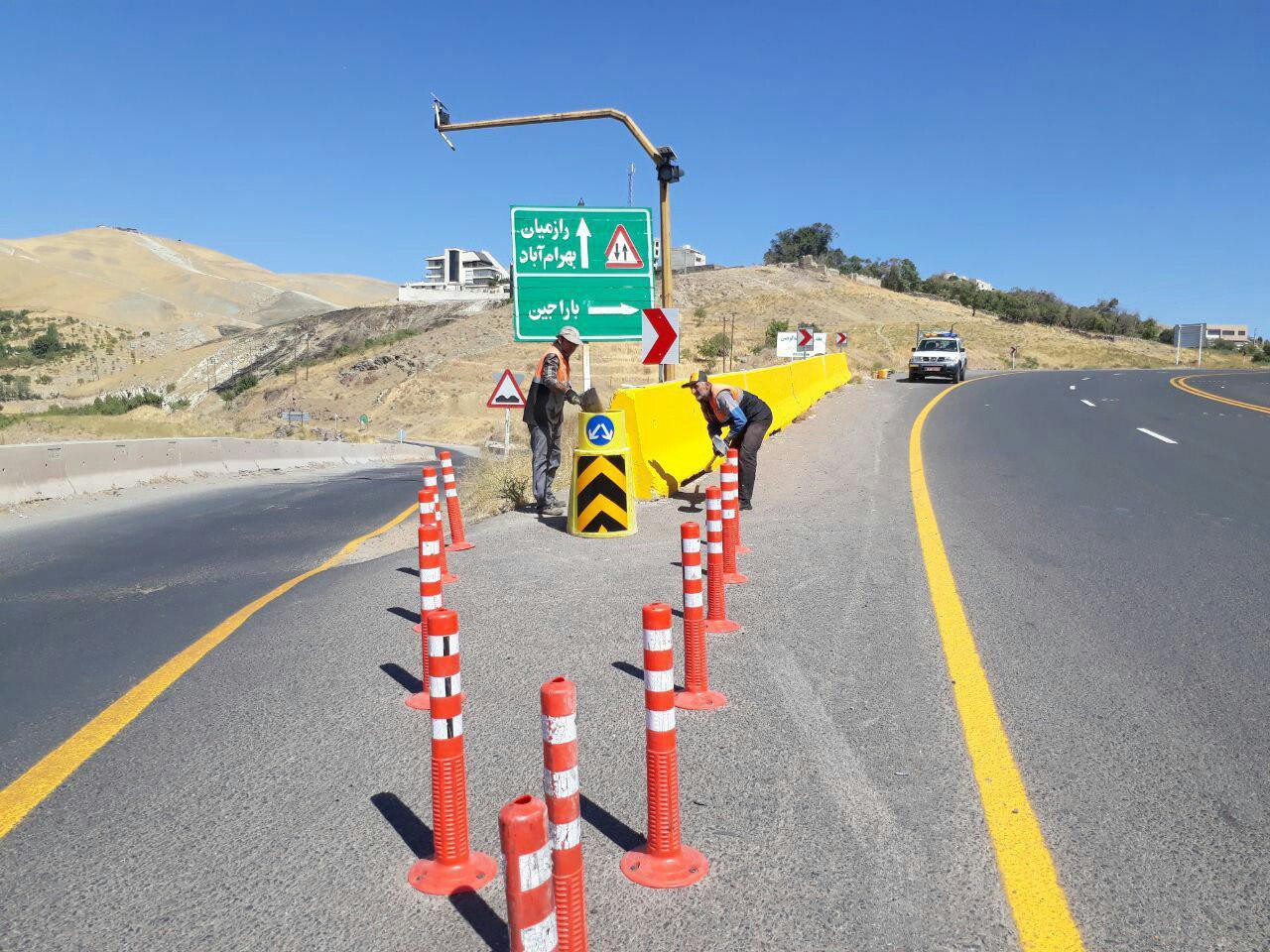 ایمن سازی محور دور راهی فدک