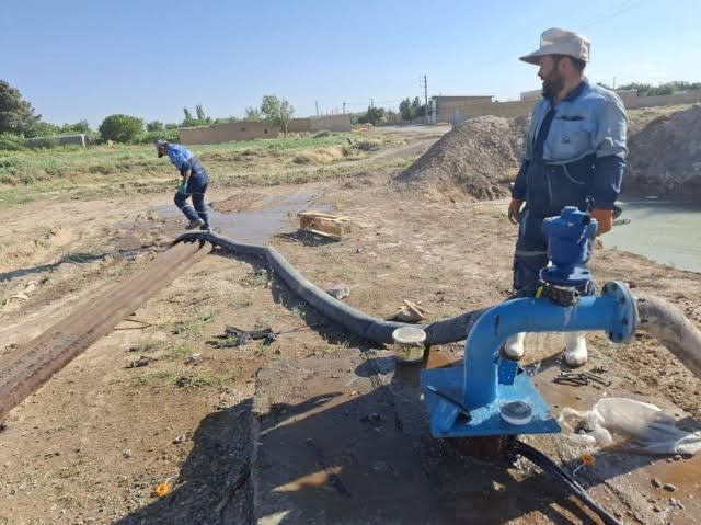 پایداری آب شرب ۳۵۰۰ نفر در روستای «سیدشهاب» تویسرکان با تعویض الکتروموتور چاه