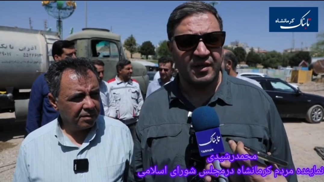 ۱۰۰ هزار تن آسفالت در کرمانشاه + فیلم